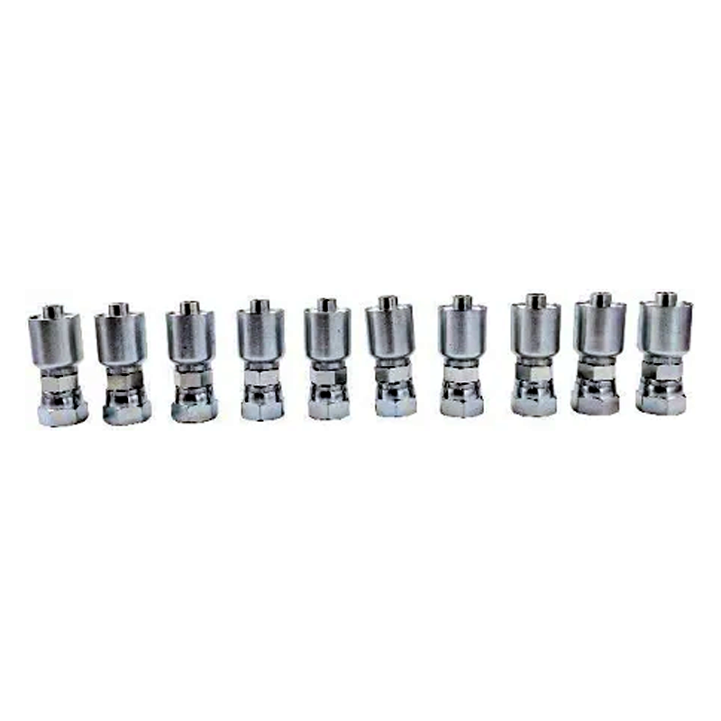 Raccord de tuyau hydraulique 10 pièces avec filetage femelle pivotant JIC 5/8" 10643-10-08 pour Parker