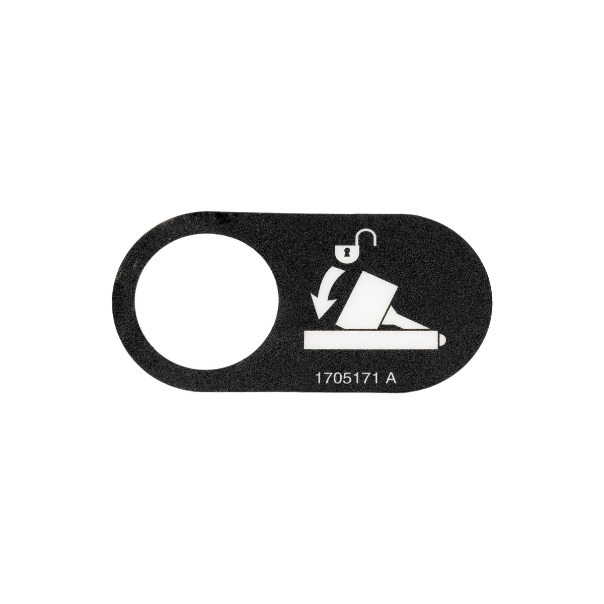 10 PCS Jib Stowed Decal 1705171 for JLG Boom Lift 1100S 1200SJP 1350SJP 1250AJP 1500AJP - KUDUPARTS