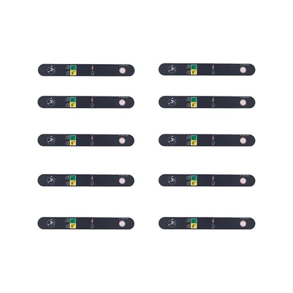 10 PCS Stop Decal 1001122611 for JLG Boom Lift 1250AJP 340AJ 1350SJP