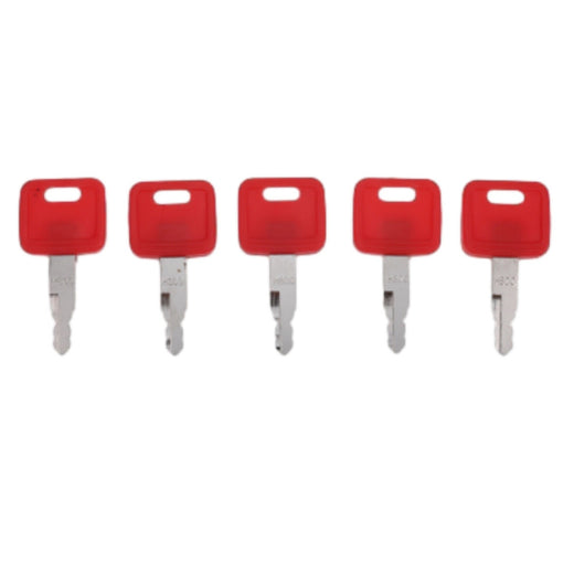 10Pack Ignition Key Fits For Hitachi John Deere Zex Excavator Heavy Equipment Ship to US - KUDUPARTS