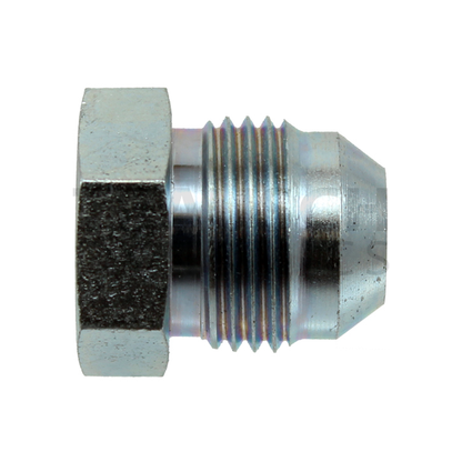 10 piezas de conector hidráulico combinado de tapa y tapón JIC de 1/2" 2408-08 0304-C-08