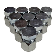 10 piezas de conector hidráulico combinado de tapa y tapón JIC de 5/8" 2408-10 0304-C-10