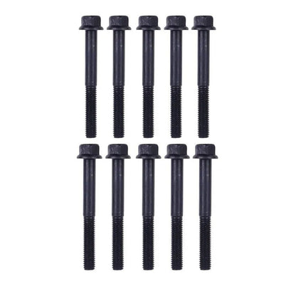 Lot de 10 boulons de culasse 4352126 pour moteur Kubota V3307 V3307-CR-T-E4B, tondeuse Jacobsen HR800