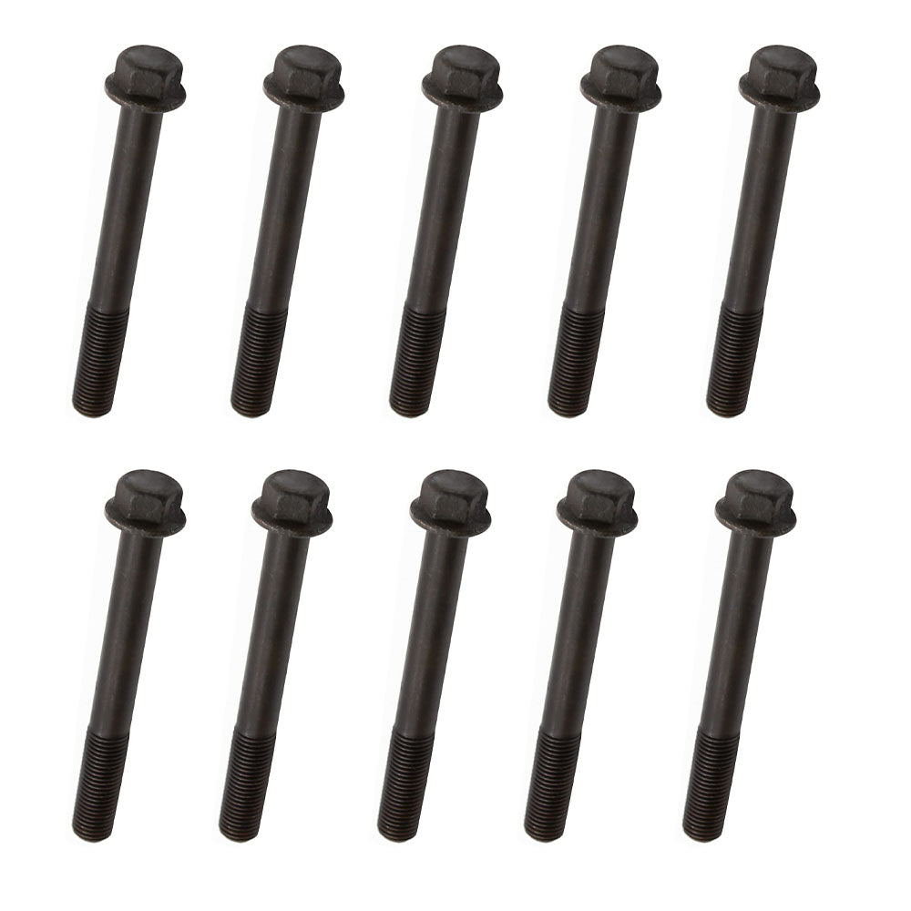10Pcs Cylinder Head Bolt 943511 for Carrier CT2-29-TV Kubota Z482 ZB400 Engine - KUDUPARTS