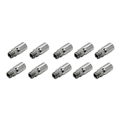 10 piezas de conexión de manguera hidráulica con conector macho NPT de 1/2" 06U-108 para Parker