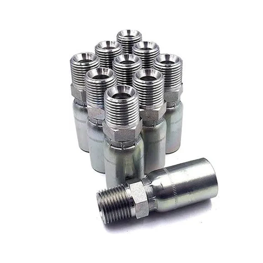 10 Pcs Hydraulic Hose Fitting With 1/2" NPT Male MP-08-08 for Parker - KUDUPARTS