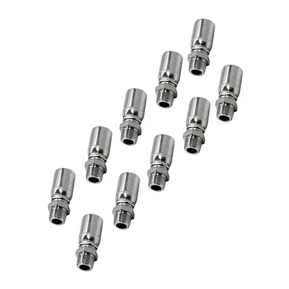 Raccords de tuyaux hydrauliques avec raccord pivotant mâle 3/8" NPT 06U-J06 pour Parker 100R1, 100R2 et 100R17, 10 pièces