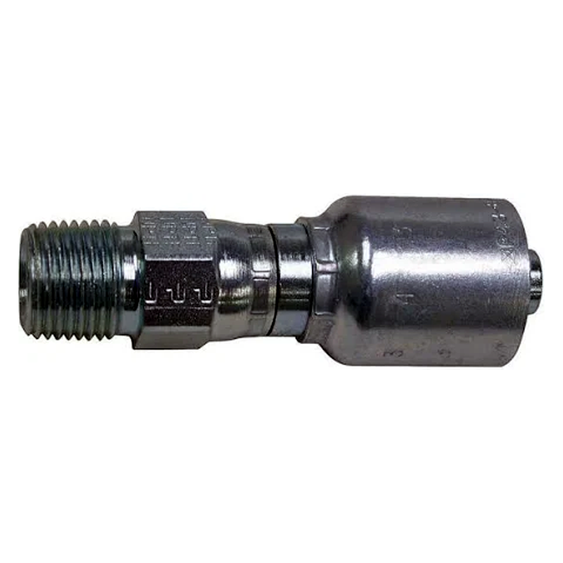 10 Pcs Hydraulic Hose Fitting With 3/8" NPT Male Swivel 11343-6-6 for Parker - KUDUPARTS