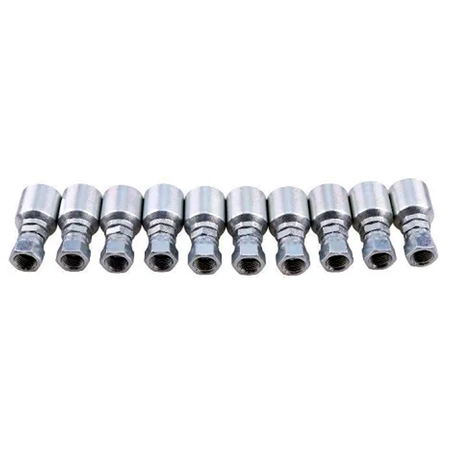 10 Pcs Hydraulic Hose Fitting With 3/8" Thread 10643-6-6 for Parker - KUDUPARTS