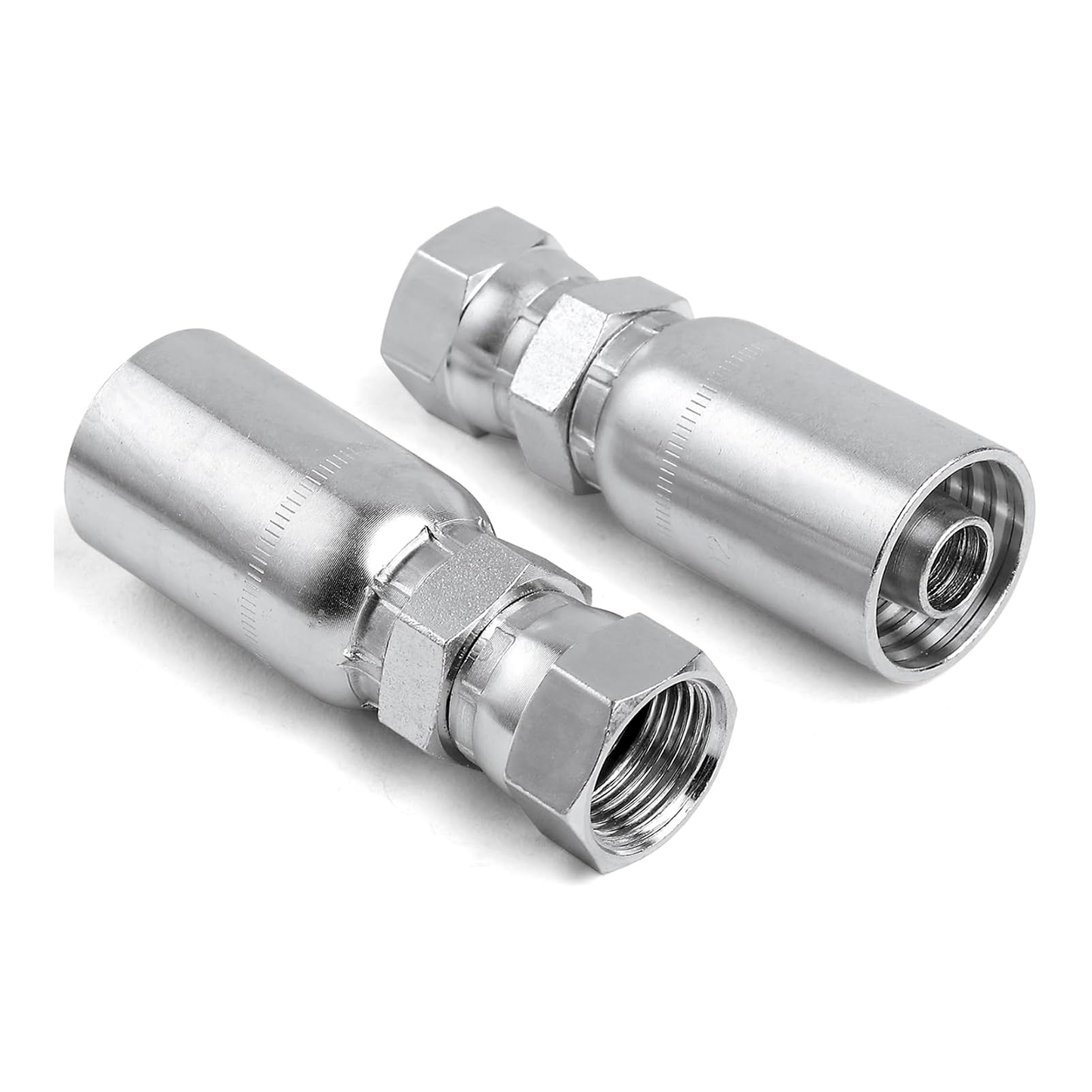 10 piezas de conexión para manguera hidráulica con conector giratorio hembra JIC de 5/8" FJX-08-10 para Parker