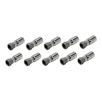 10 piezas de conexión para manguera hidráulica con conector giratorio hembra JIC de 5/8" FJX-08-10 para Parker