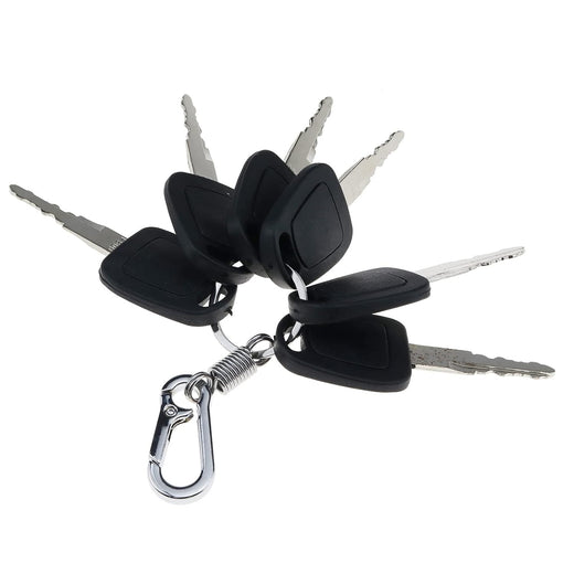 10 Pcs Ignition Key F900 for Terex Bobcat Doosan Daewoo Heavy Equipment - KUDUPARTS