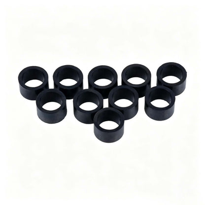 10 Pieces 13/32" x 5/16" x 1/4" Fuel Line Seal Sleeve Olive 746400M91 33811114 376526X1 for Massey Ferguson