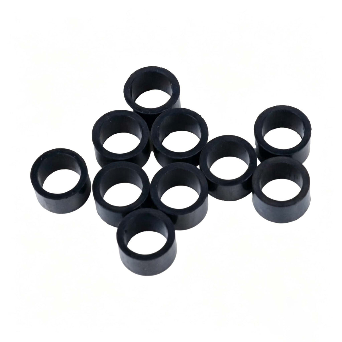 10 Pieces 13/32" x 5/16" x 1/4" Fuel Line Seal Sleeve Olive 746400M91 33811114 376526X1 for Massey Ferguson - KUDUPARTS