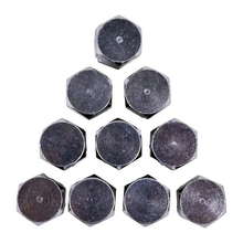 10 piezas de conector hidráulico combinado de tapa y tapón JIC de 3/8" 2408-06 0304-C-06