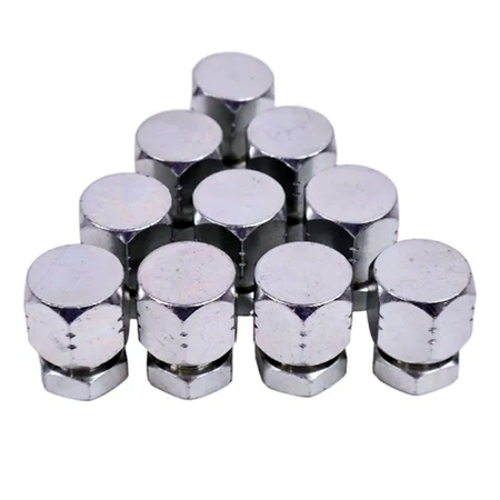 10 Pieces 3/8" JIC Cap and Plug Combo Hydraulic Fitting 2408-06 0304-C-06 - KUDUPARTS
