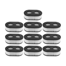 10 filtros de aire 589669817 798452 para motores Briggs &amp; Stratton serie 4247 550EX, Husqvarna Excellent LC348VI R 150, Troy Bilt TB110 TB230 TB115.