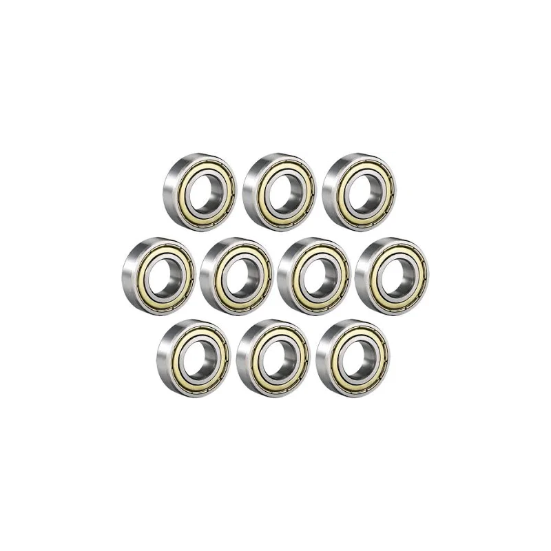 10 piezas de rodamientos de bolas 6003-ZZ