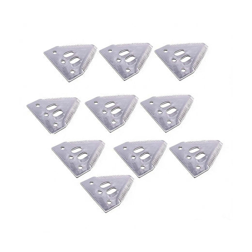 10 Pieces Blade Z93077 for John Deere Engine 6068HCQ60 Harvester 635R 625R 740 722 725X 640X 730X 635X 740PF 722X - KUDUPARTS