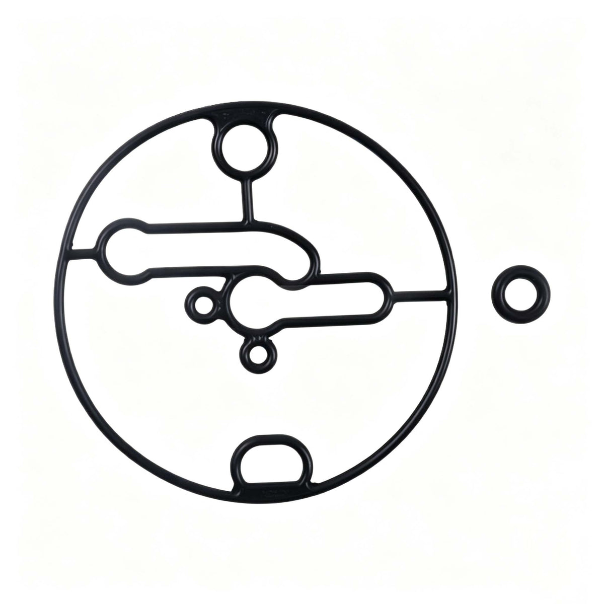 10 Pieces Float Bowl Gasket With Inlet Seal 698781 for Nikki Carburetor Briggs & Stratton Engine 201312 212707 216312 31E577 31D777 31S877 406677 441677 44C877 - KUDUPARTS