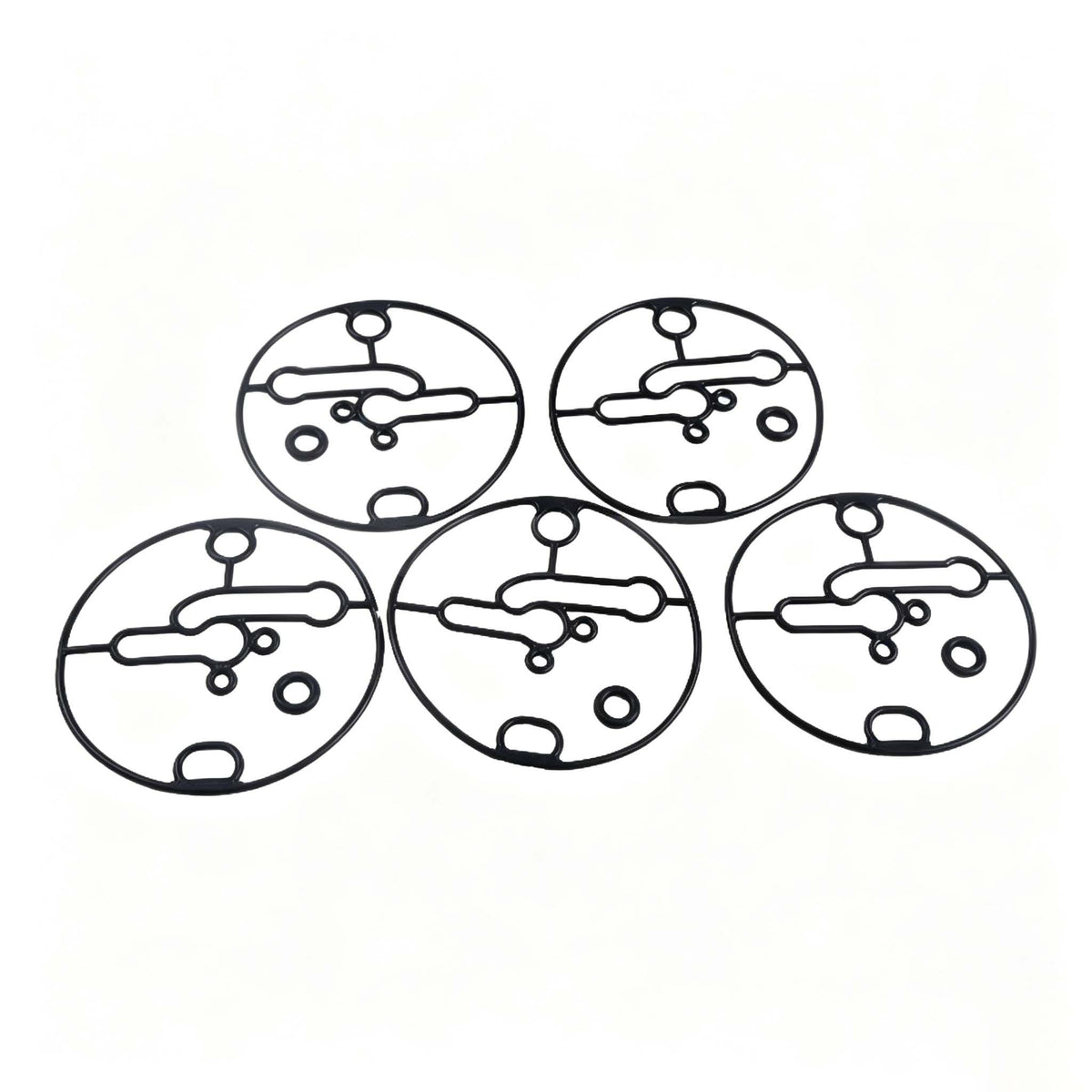 10 Pieces Float Bowl Gasket With Inlet Seal 698781 for Nikki Carburetor Briggs & Stratton Engine 201312 212707 216312 31E577 31D777 31S877 406677 441677 44C877 - KUDUPARTS