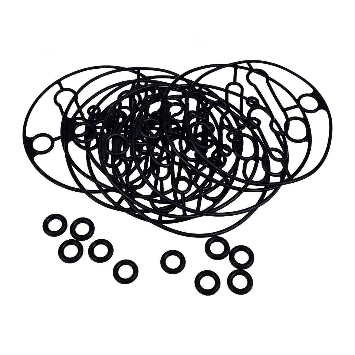 10 Pieces Float Bowl Gasket With Inlet Seal 698781 for Nikki Carburetor Briggs & Stratton Engine 201312 212707 216312 31E577 31D777 31S877 406677 441677 44C877 - KUDUPARTS