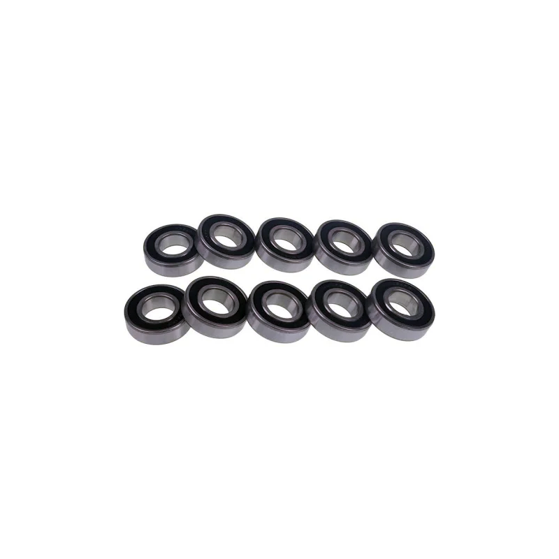 10 Pieces Idler Wheel Bearing 93306-00444-00 93306-00446-00 for Yamaha Snowmobile SRV XLV XL-V Bravo Road Star PW80 TTR90 - KUDUPARTS