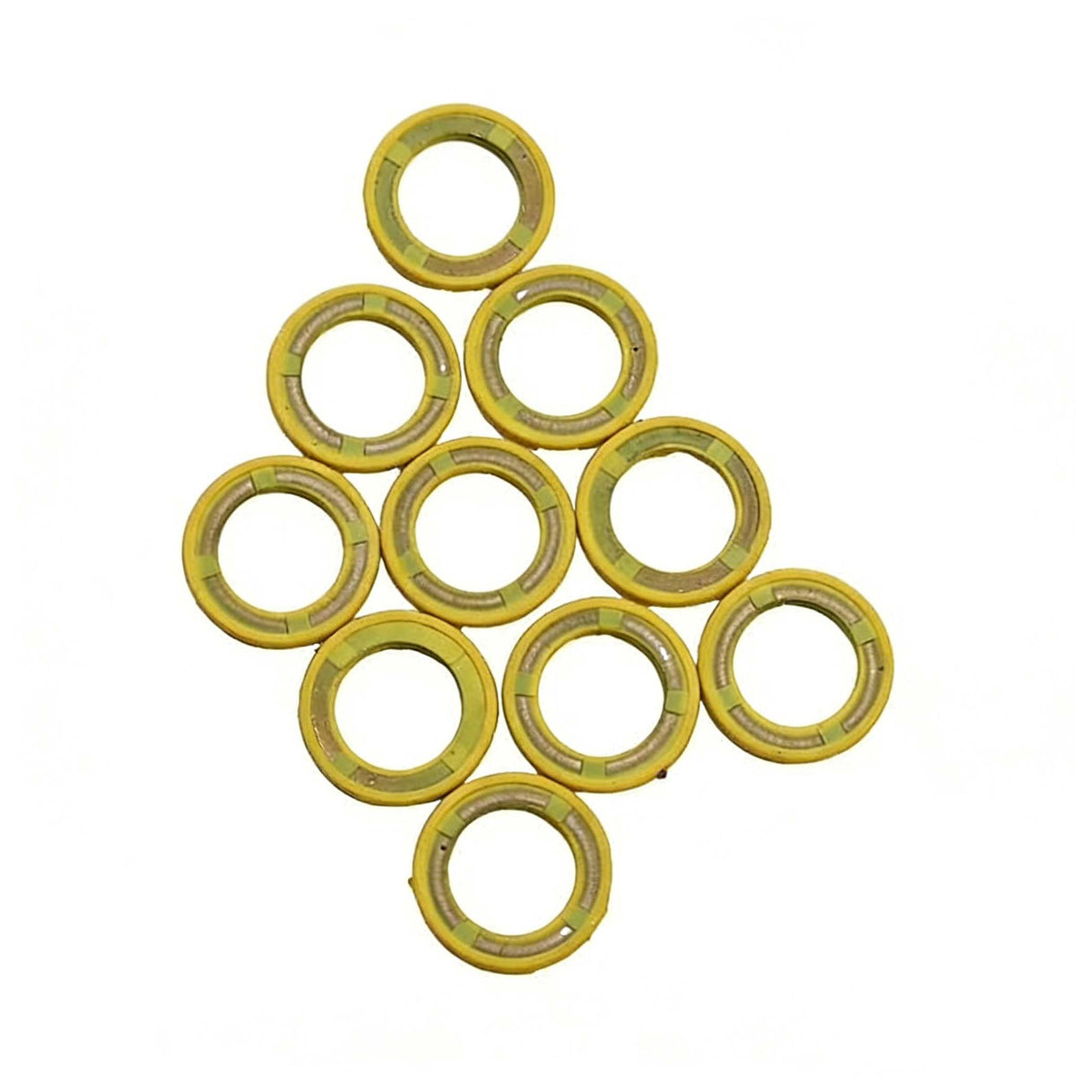 10 Pieces Oil Drain Plug Washer Gasket 26-830749 for Mercury Mercruiser Marine - KUDUPARTS
