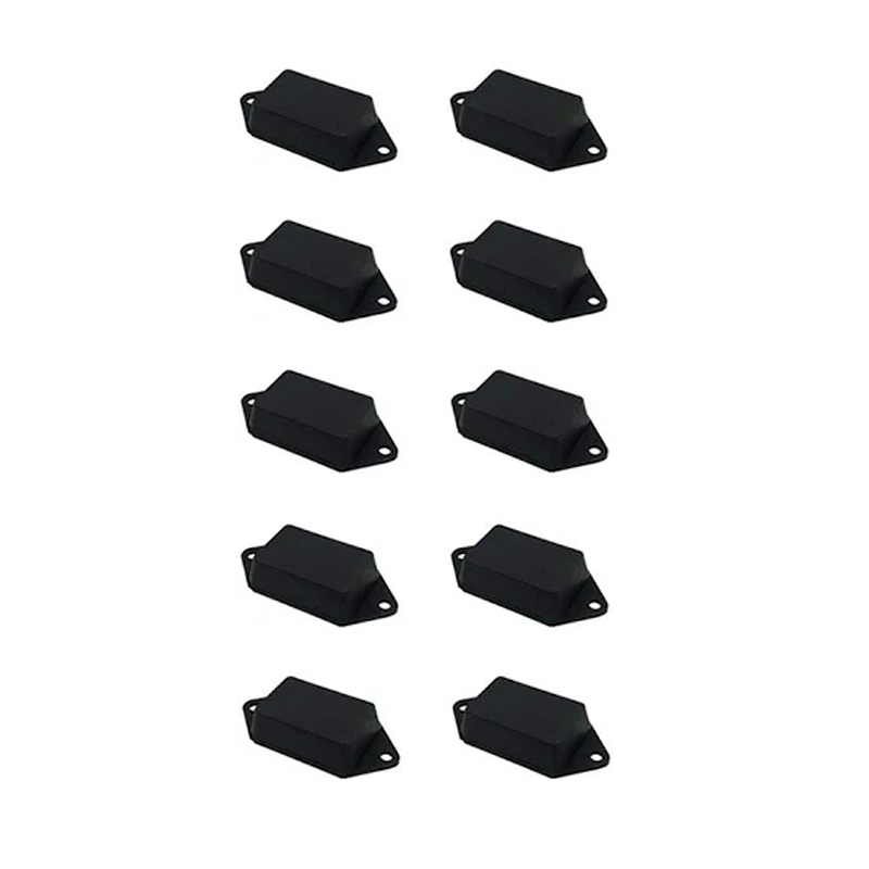 10 Pieces Rubber Cushion 222095 RC-095 for Scania Truck 3 4 P G R T L S Bus F K N Series - KUDUPARTS