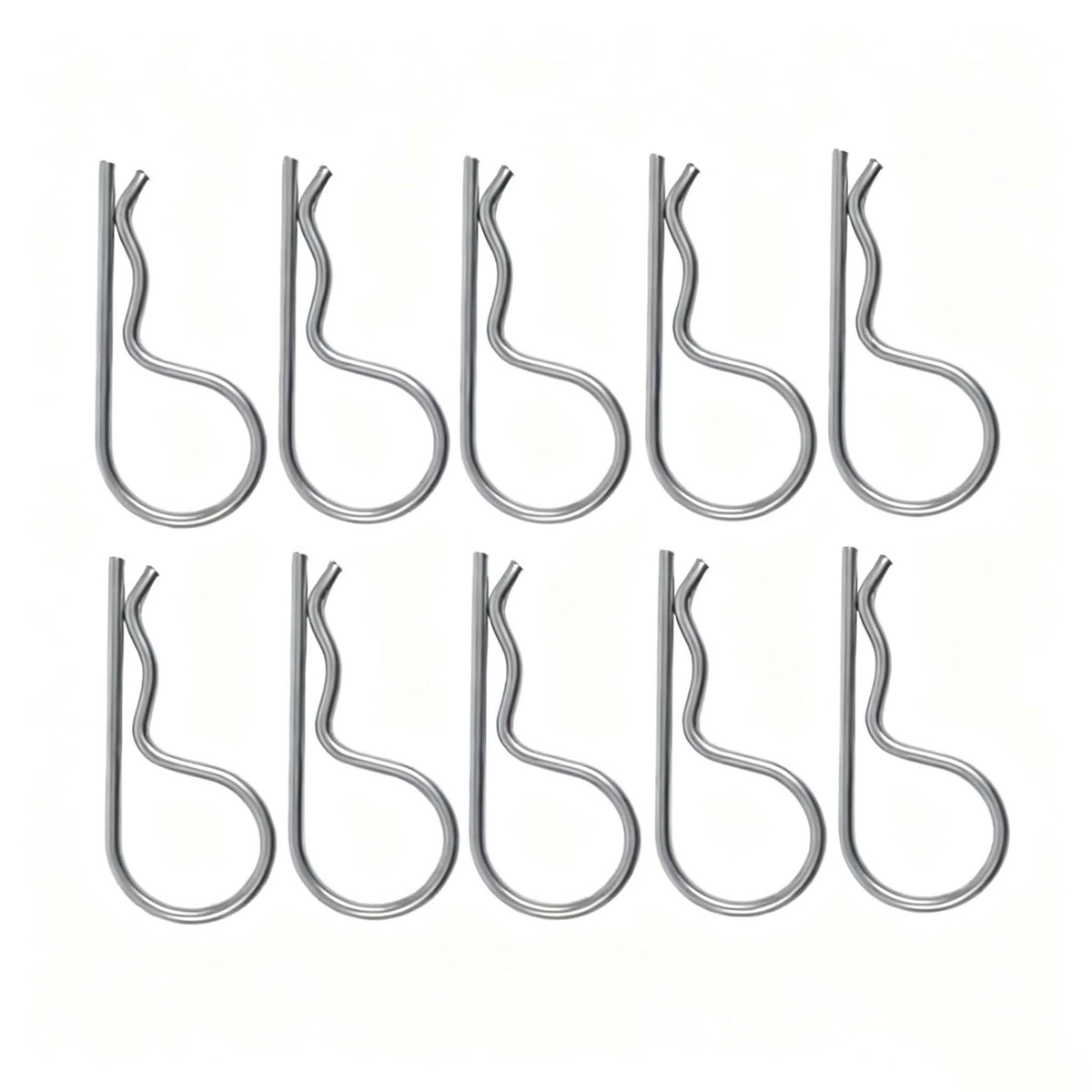 10 Pieces Spring Locking Pin M40461 GX26085 A15147 for John Deere Lawn Tractor X105 X106 X110 X125 X304 X360 X500 X700 LT155 LT190 L1005 L110 L120 LA100 S160 S170 - KUDUPARTS