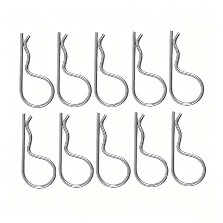 10 Pieces Spring Locking Pin M40461 GX26085 A15147 for John Deere Lawn Tractor X105 X106 X110 X125 X304 X360 X500 X700 LT155 LT190 L1005 L110 L120 LA100 S160 S170 - KUDUPARTS