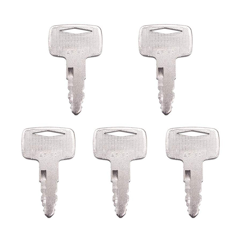 10X Ignition Key 91A07-01910 A5160 For Caterpillar Mitsubishi Forklift FG Series Ship to US - KUDUPARTS