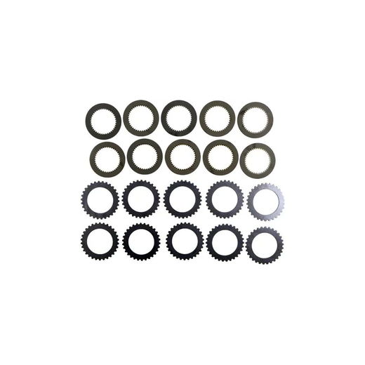10+10 Pcs Synchro Shuttle Powershift 1st Gear Clutch for John Deere 210LE 310E 310G 410E 410G 485E - KUDUPARTS