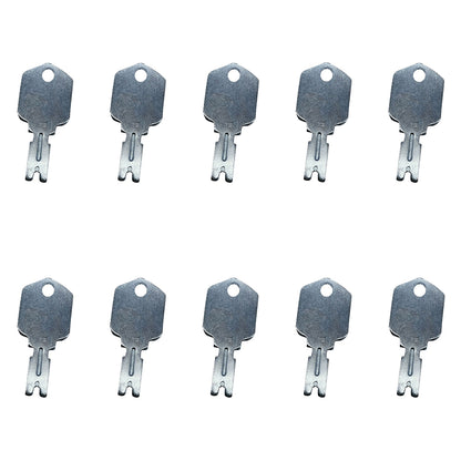 Lot de 10 clés de contact pour chariot élévateur, pour Clark Crown, Gradall, Gehl, Hyster, Komatsu, Yale 166, livraison aux États-Unis