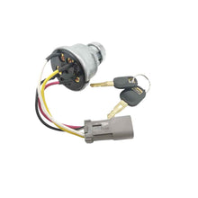 110-7887 467-8535 47031 Interrupteur d'allumage avec 2 clés pour CAT Caterpillar 906H 906H2 906K 906M 415 415F2 IL 416 416F2 420 420XE D5R2 D6K D6K2 D6N 216B3 226B3 226D 226D3 232D 232D3 236B3 