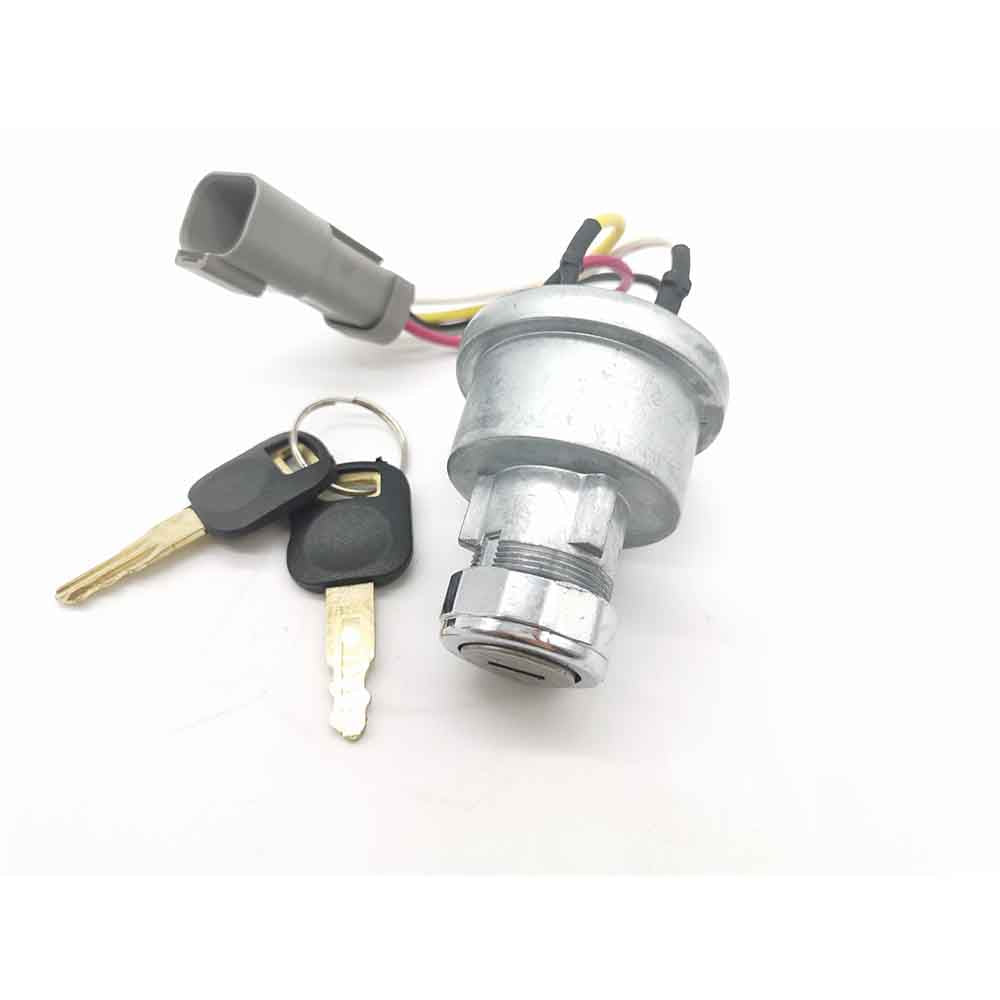 110-7887 467-8535 47031 Interrupteur d'allumage avec 2 clés pour CAT Caterpillar 906H 906H2 906K 906M 415 415F2 IL 416 416F2 420 420XE D5R2 D6K D6K2 D6N 216B3 226B3 226D 226D3 232D 232D3 236B3 