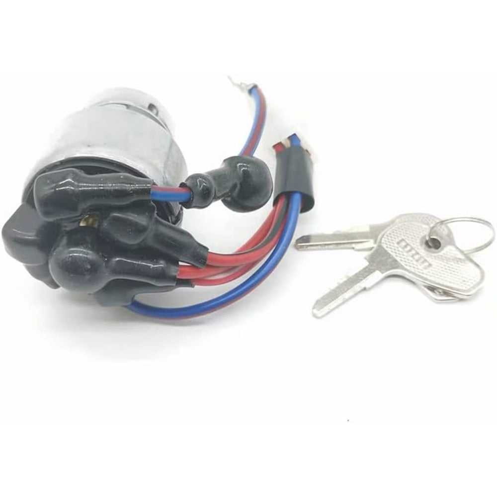 Ignition Starter Switch TC020-31820 TC020-31822 3 Position 5 Connection termial for Kubota B2150 M6800 M4900 BX2200 L2501D L2600F L2800F L3000F L3200F L4400F L4600H MX4700F - KUDUPARTS