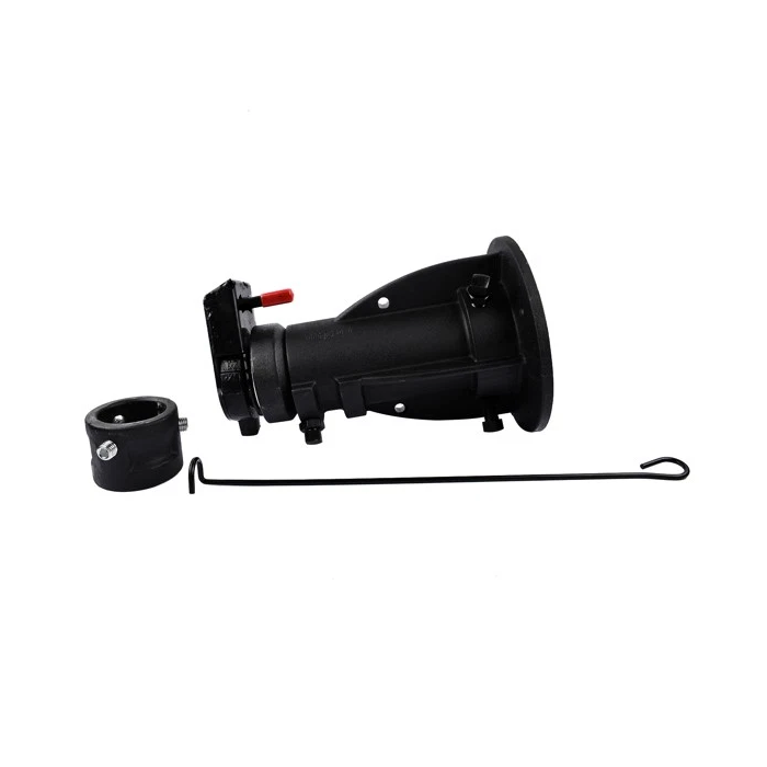 Adaptateur de sellette d'attelage à col de cygne réglable et rembourré Convert-A-Ball C5G1216 pour remorque (12'-16').