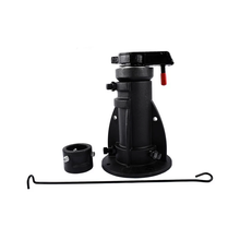 Adaptateur de sellette d'attelage à col de cygne réglable et rembourré Convert-A-Ball C5G1216 pour remorque (12'-16').