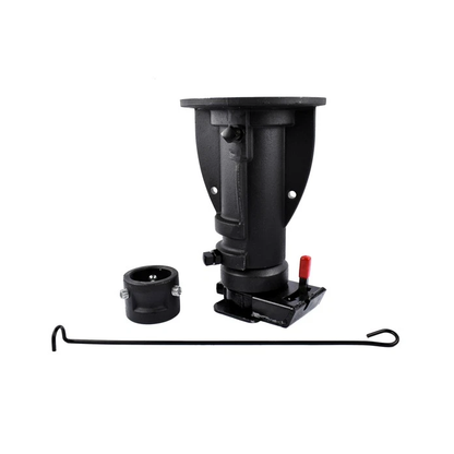 Adaptateur de sellette d'attelage à col de cygne réglable et rembourré Convert-A-Ball C5G1216 pour remorque (12'-16').