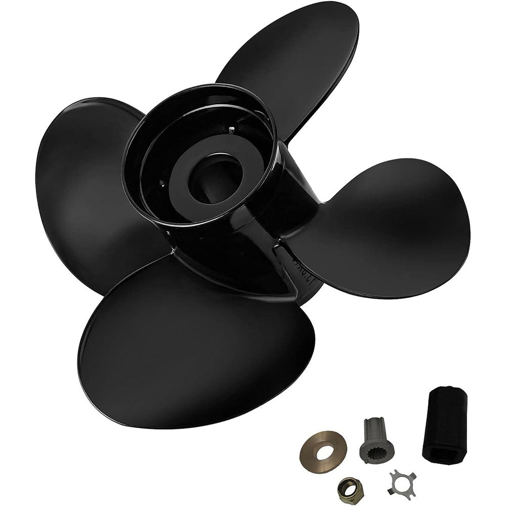 12.5" x 19" Propeller 8M8026600 for Mercury Mercruiser Outboard 40HP 50HP 60HP 70HP 75HP 80HP 90HP 100HP 115HP 125HP 140HP - KUDUPARTS