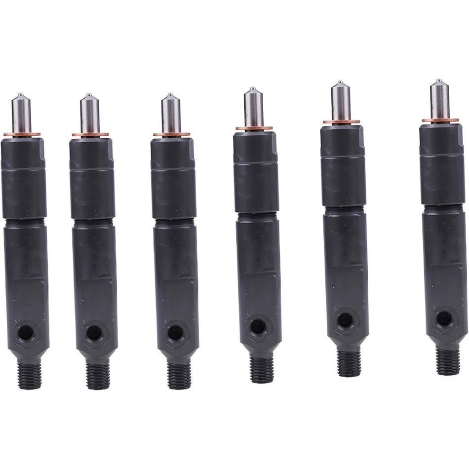 Injecteur de carburant 221 – 4027, 6 pièces, pour moteur Caterpillar CAT 3056, tracteur Massey Ferguson 3120 4235