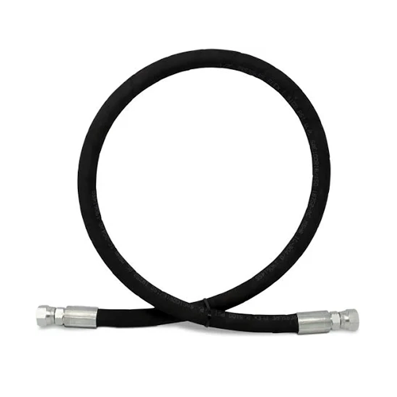 Conjunto giratorio de manguera hidráulica de 1/2" y 36" de largo, 4000 PSI, 26711-08-08-RW