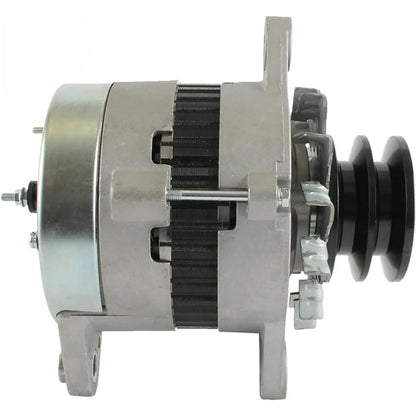 24V 60A 2PK Alternator 600-825-6271 for Komatsu Engine SAA6D140E-5B Loader WA430 WA480 - KUDUPARTS