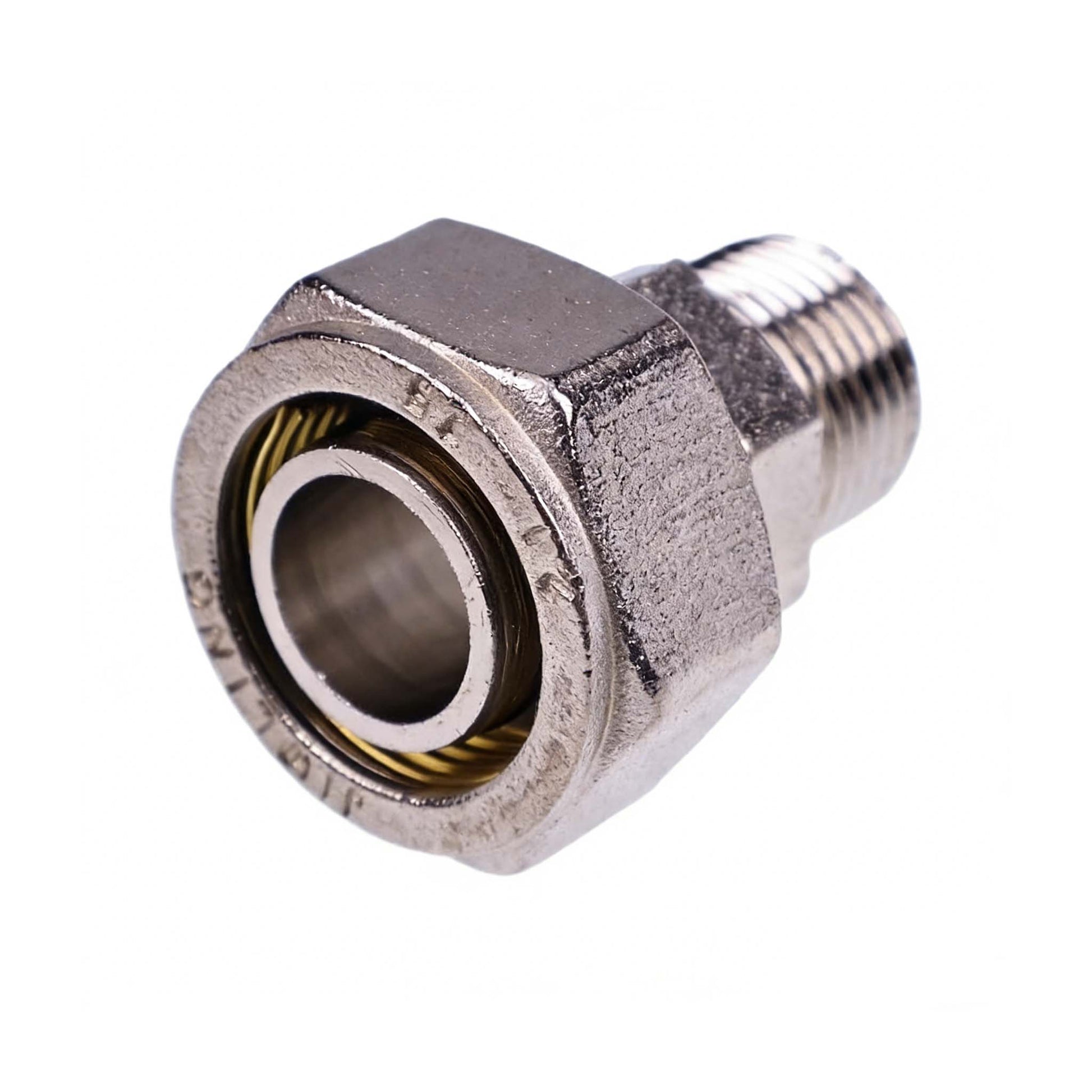 1/2" NPT Straight Adapter M8005 for Maxline 3/4" Tubing - KUDUPARTS