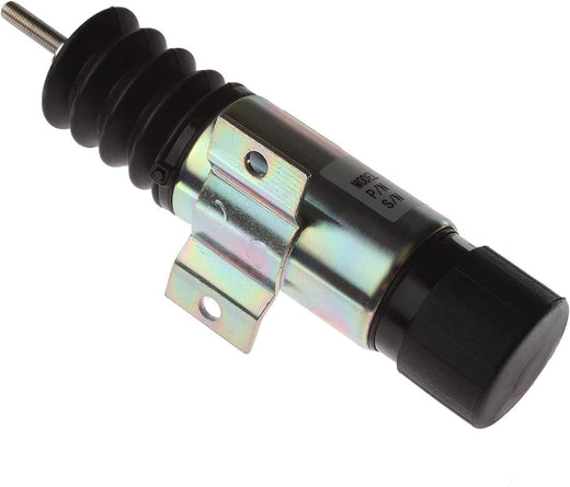 12V 2 Speed Stop Solenoid 1001118582 for Kubota Engine JLG Lift 340AJ 330LRT 430LRT 530LRT - KUDUPARTS