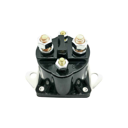 12V 4 Terminal Solenoid Relay 89-68258 for Volvo Penta AD30A MD30A AQ120B AQ145B AQ171A AQ311A Mercury Marine Outboard