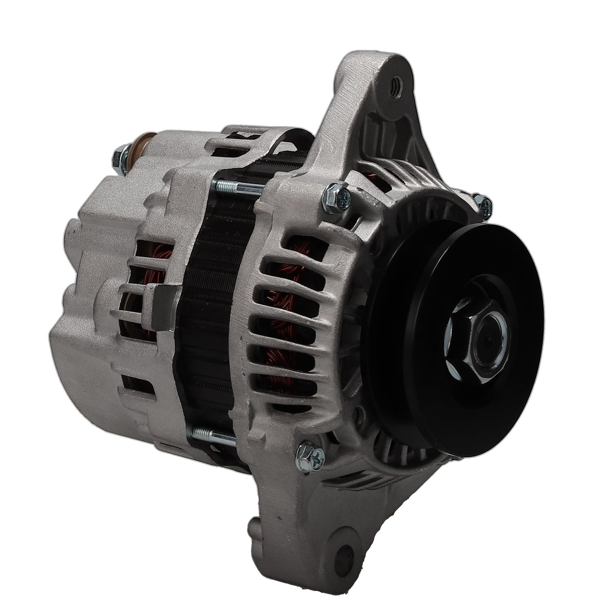 12V 60A Alternator 3C581-74011 for Kubota Engine V3800 V3300 Tractor M8200 M8540HDNBC - KUDUPARTS