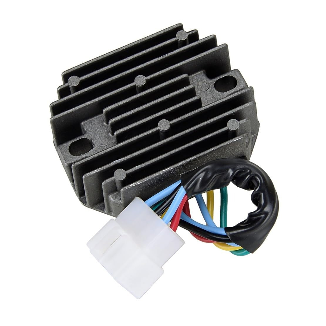 12V 6 Wire Voltage Regulator 15351-64600 15351-64601 15531-64603 18270169 for Kubota - KUDUPARTS