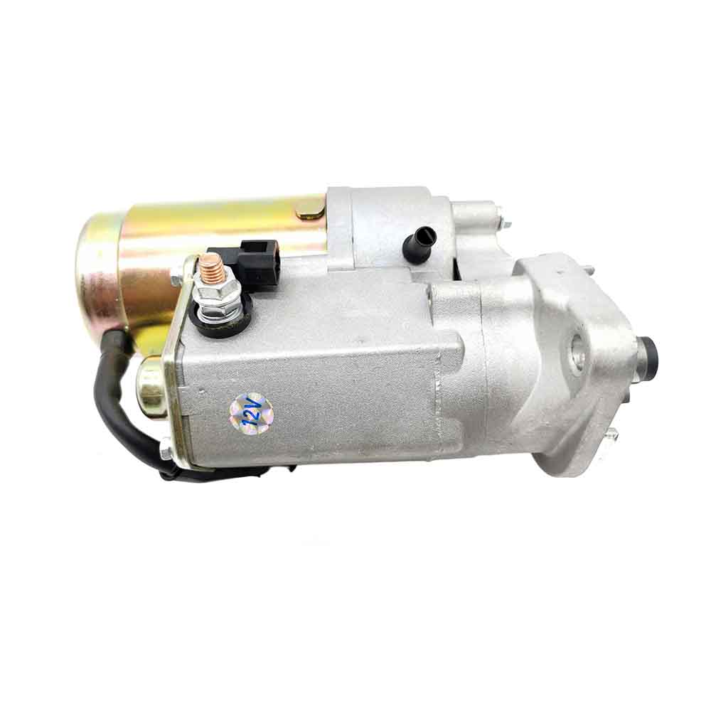 12V 9T Starter Motor 17123-63016 for Kubota Engine D1703 D1803 V2203 V2403 Excavator KX121-3 KX161-3 U45 Tractor L4740 L5040 L5240 L5740 M59 MX4700